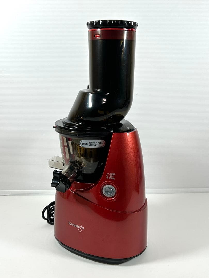 KUVINGS　クビンズ ホールスロージューサー JSG-641M レッド