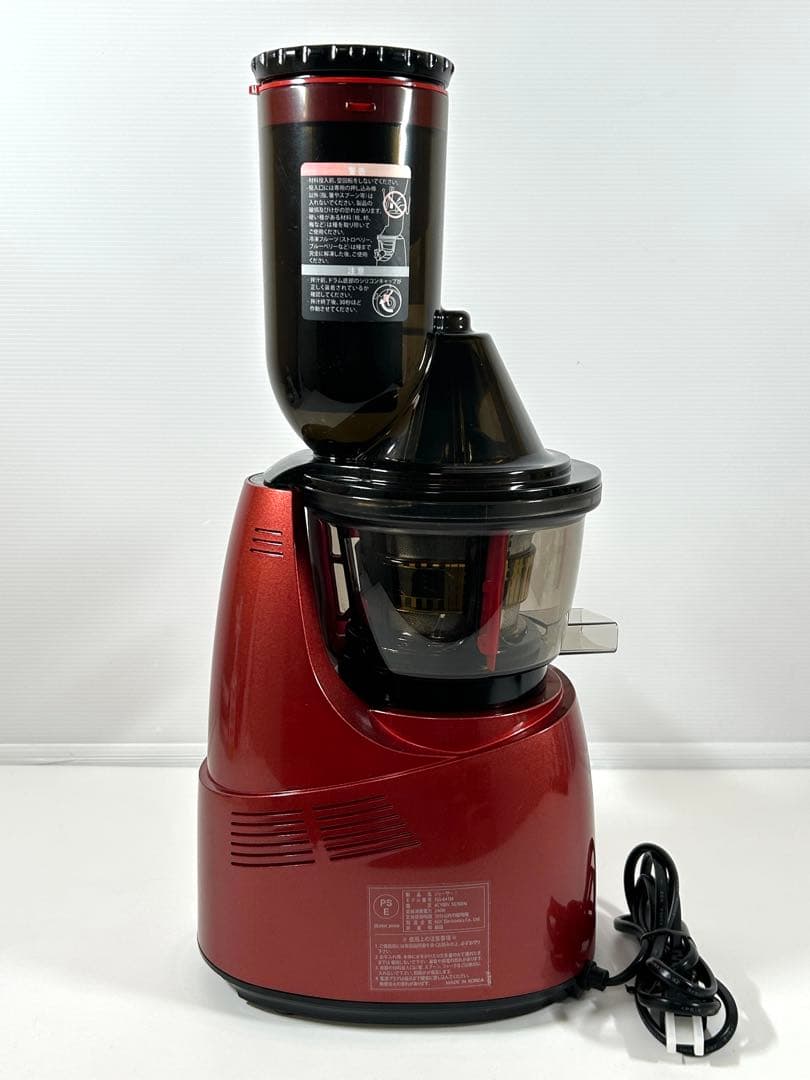 KUVINGS　クビンズ ホールスロージューサー JSG-641M レッド
