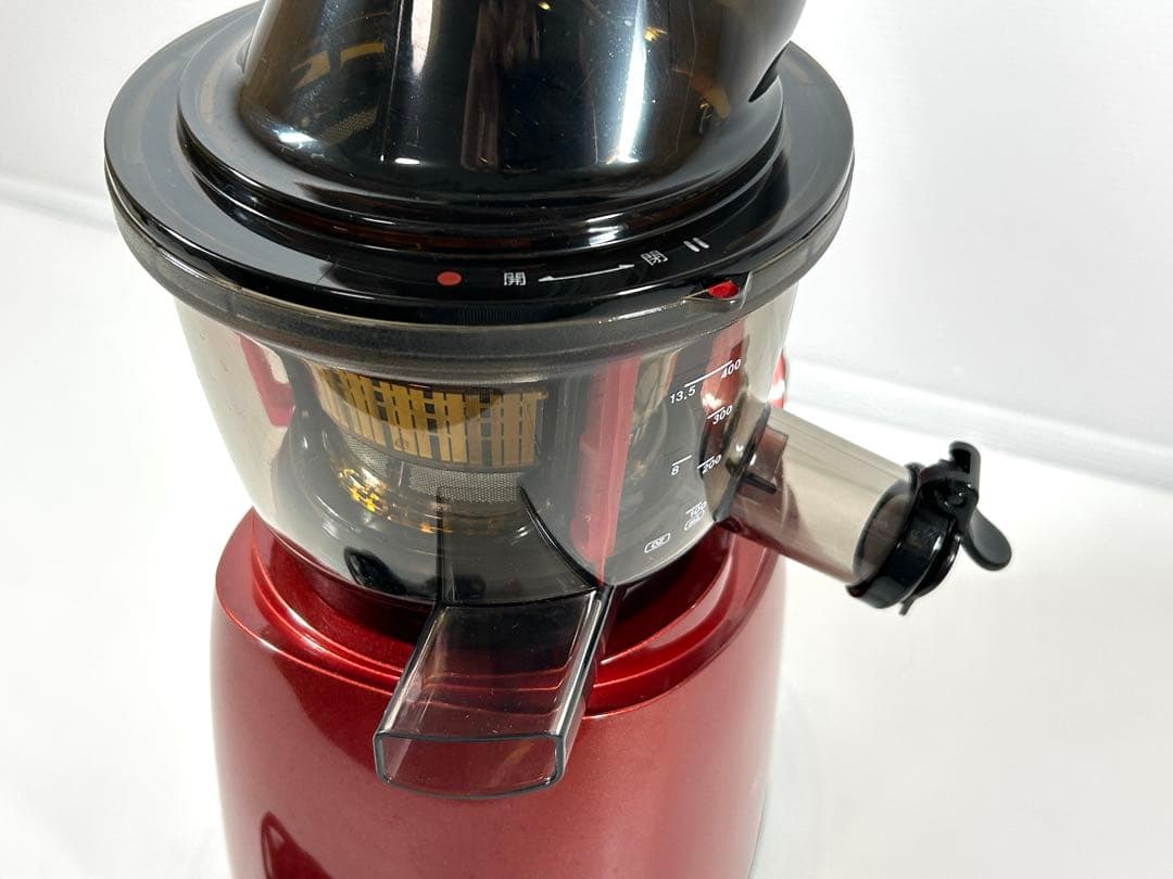 KUVINGS　クビンズ ホールスロージューサー JSG-641M レッド
