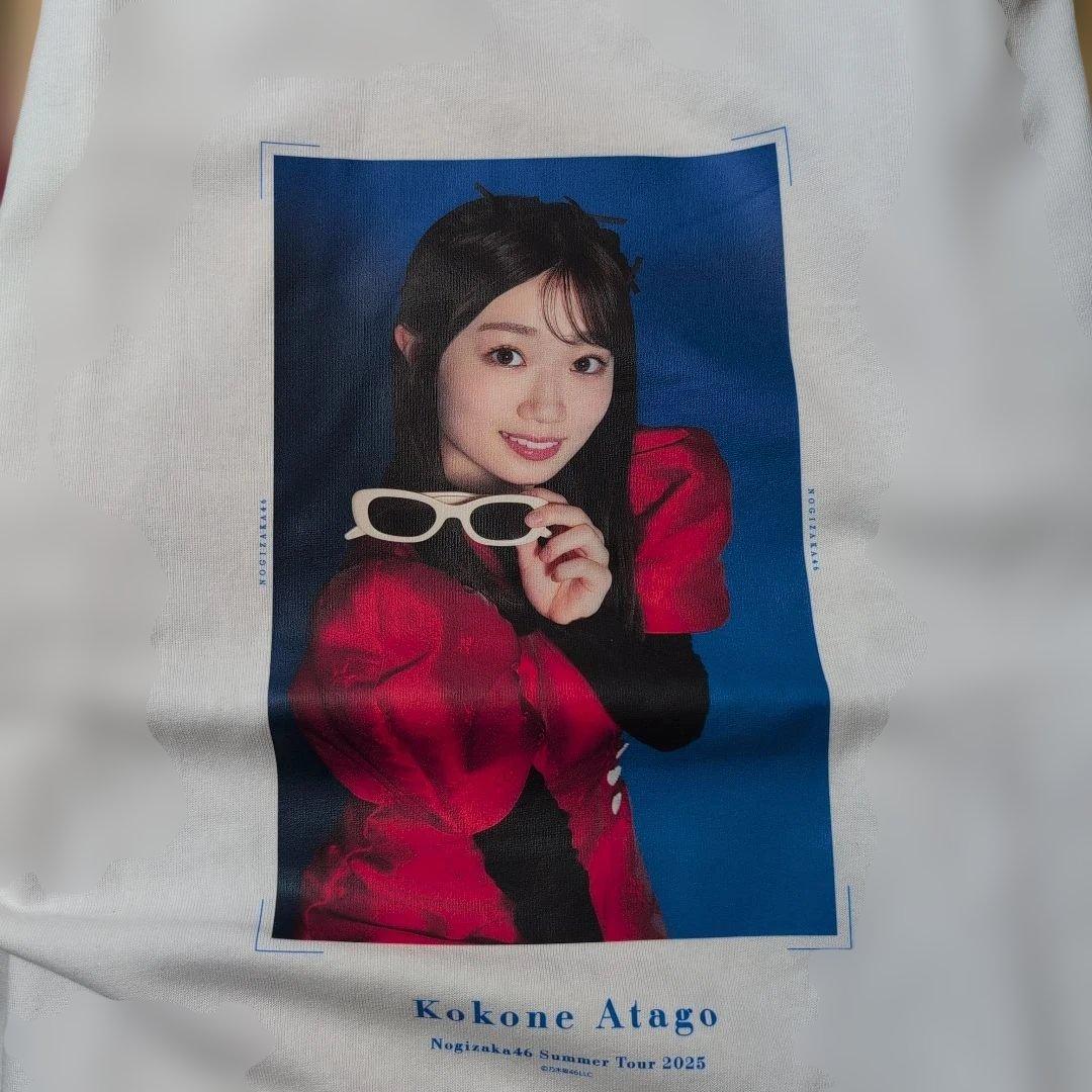 乃木坂46 愛宕心響 モバイルガチャS賞 フォントTシャツ Lサイズ 新品