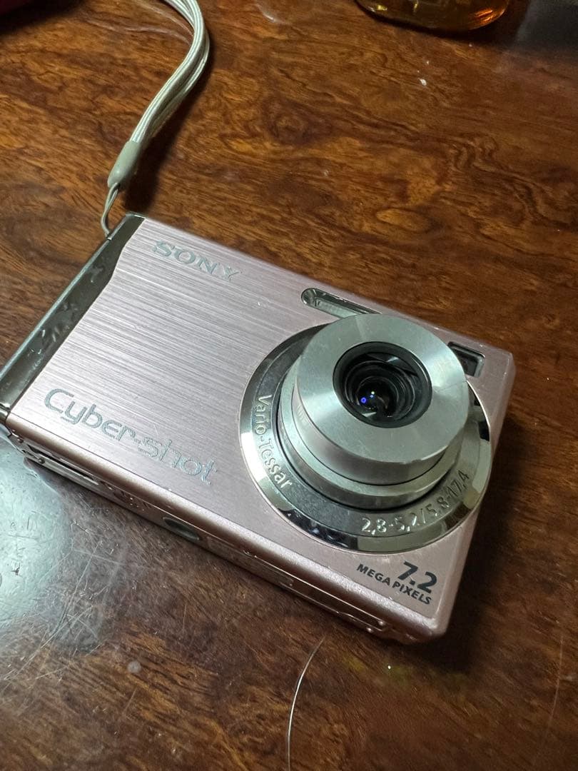 【動作確認済】SONY Cyber−Shot DSC-W80 ピンク