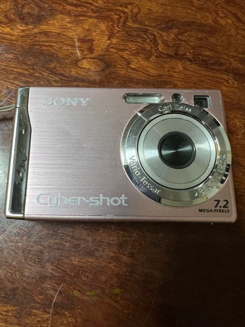 【動作確認済】SONY Cyber−Shot DSC-W80 ピンク