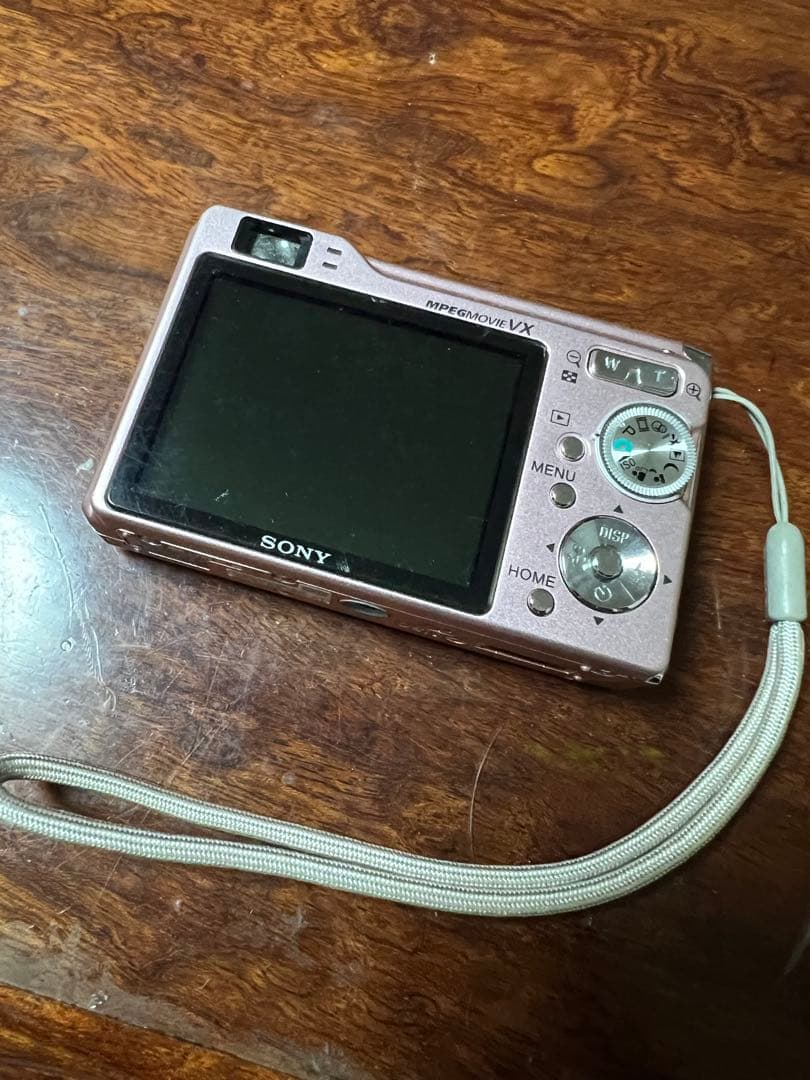 【動作確認済】SONY Cyber−Shot DSC-W80 ピンク
