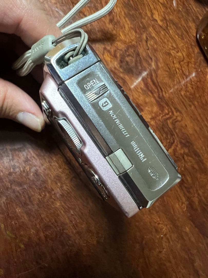 【動作確認済】SONY Cyber−Shot DSC-W80 ピンク