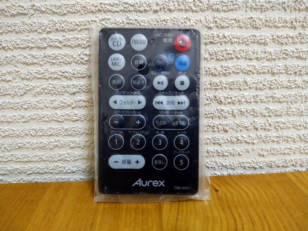 東芝 Aurex　CD・USB・SD・Bluetooth・ラジオ　TY-ANX2