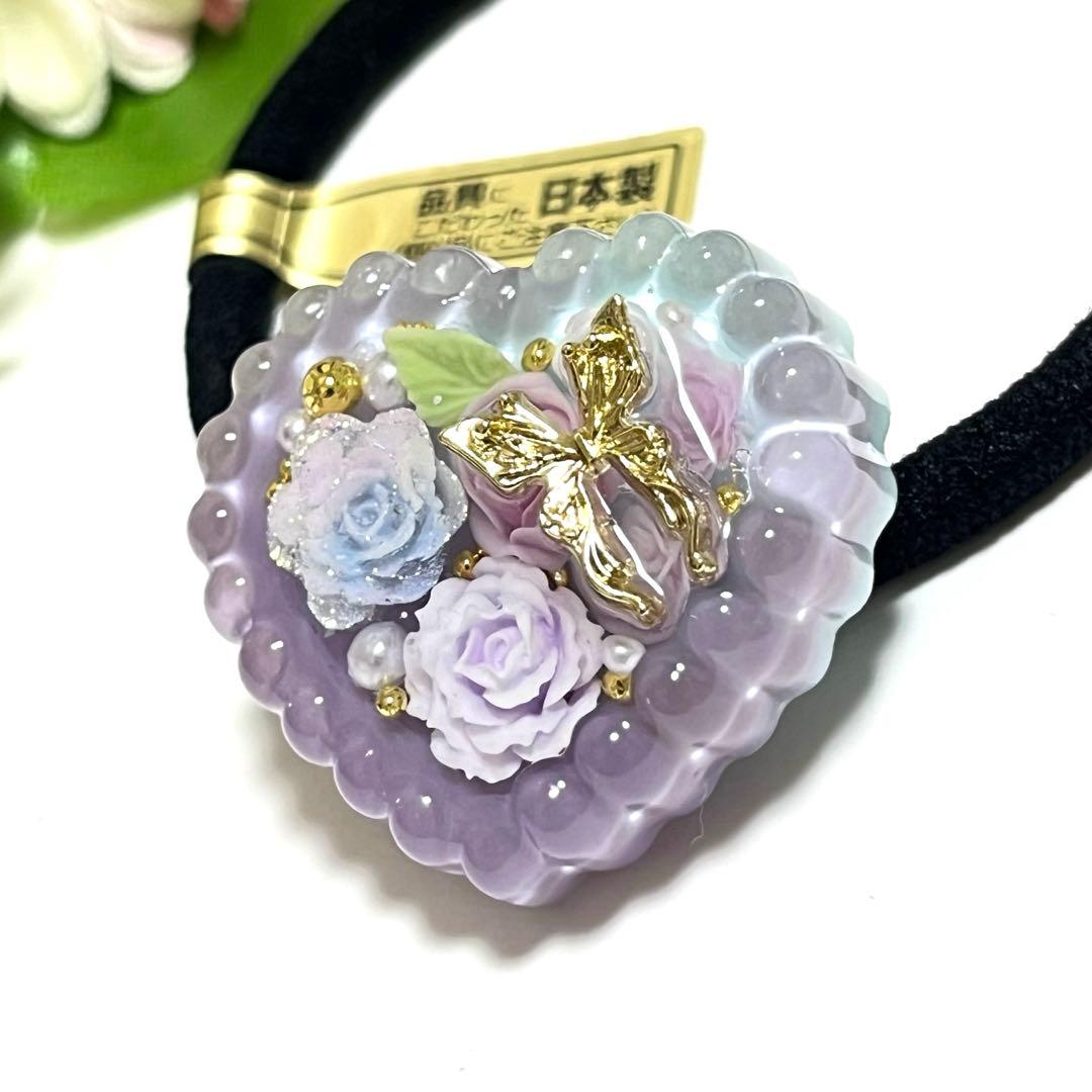 mamerin ♪様お取り置きです。Ｎｏ．370 ハート つぶつぶ レジン バラ