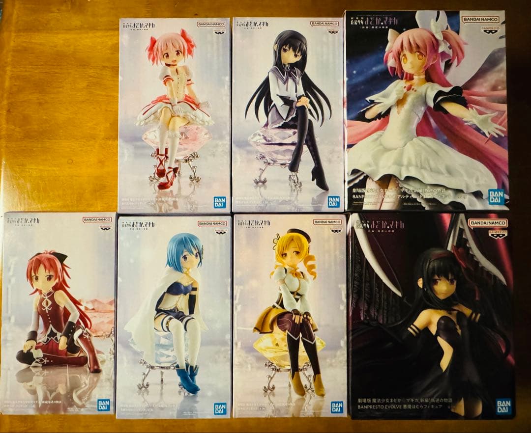 劇場版　魔法少女まどか☆マギカ　[新編]叛逆の物語　フィギュア　7体セット