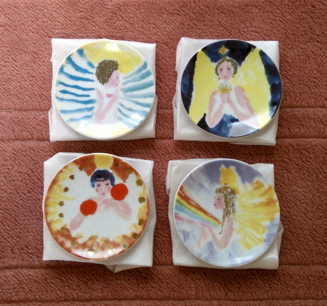 【最終値下げです！】フェリシモ ２１の天使の豆皿の会 寺門孝之