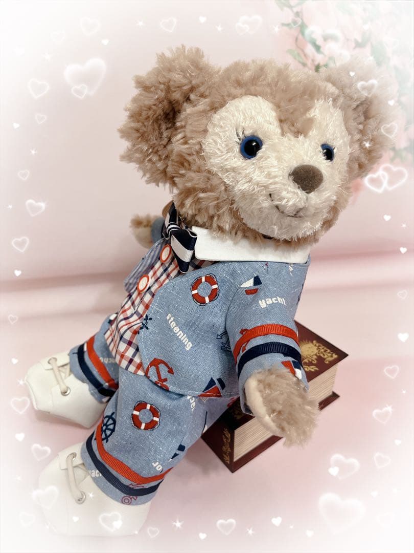 ダッフィーショルダーサイズ リーナベルショルダーサイズ コスチューム