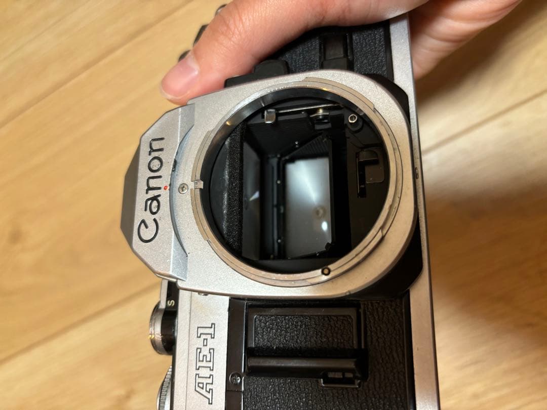 整備品 Canon AE-1 FD 50mm f1.8 オールド一眼レフ