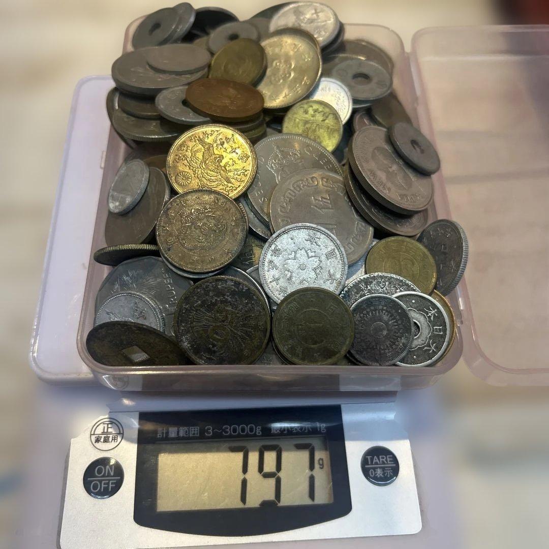 旧貨幣コレクション 797g