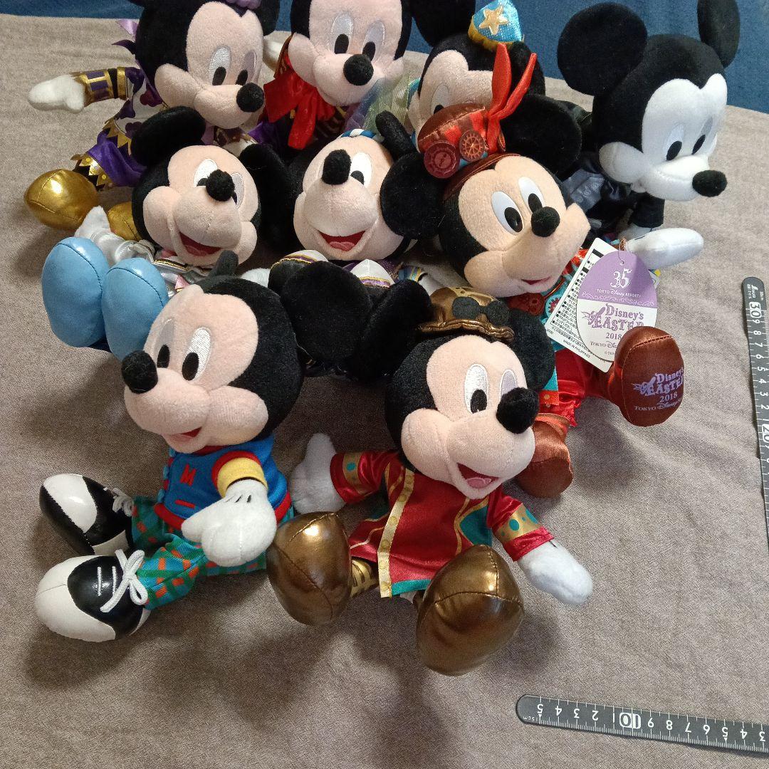 【バラ売り可】ミッキーマウスぬいぐるみ まとめ売り