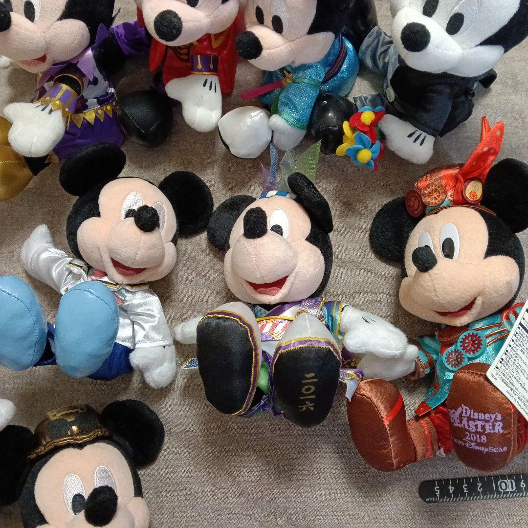 【バラ売り可】ミッキーマウスぬいぐるみ まとめ売り