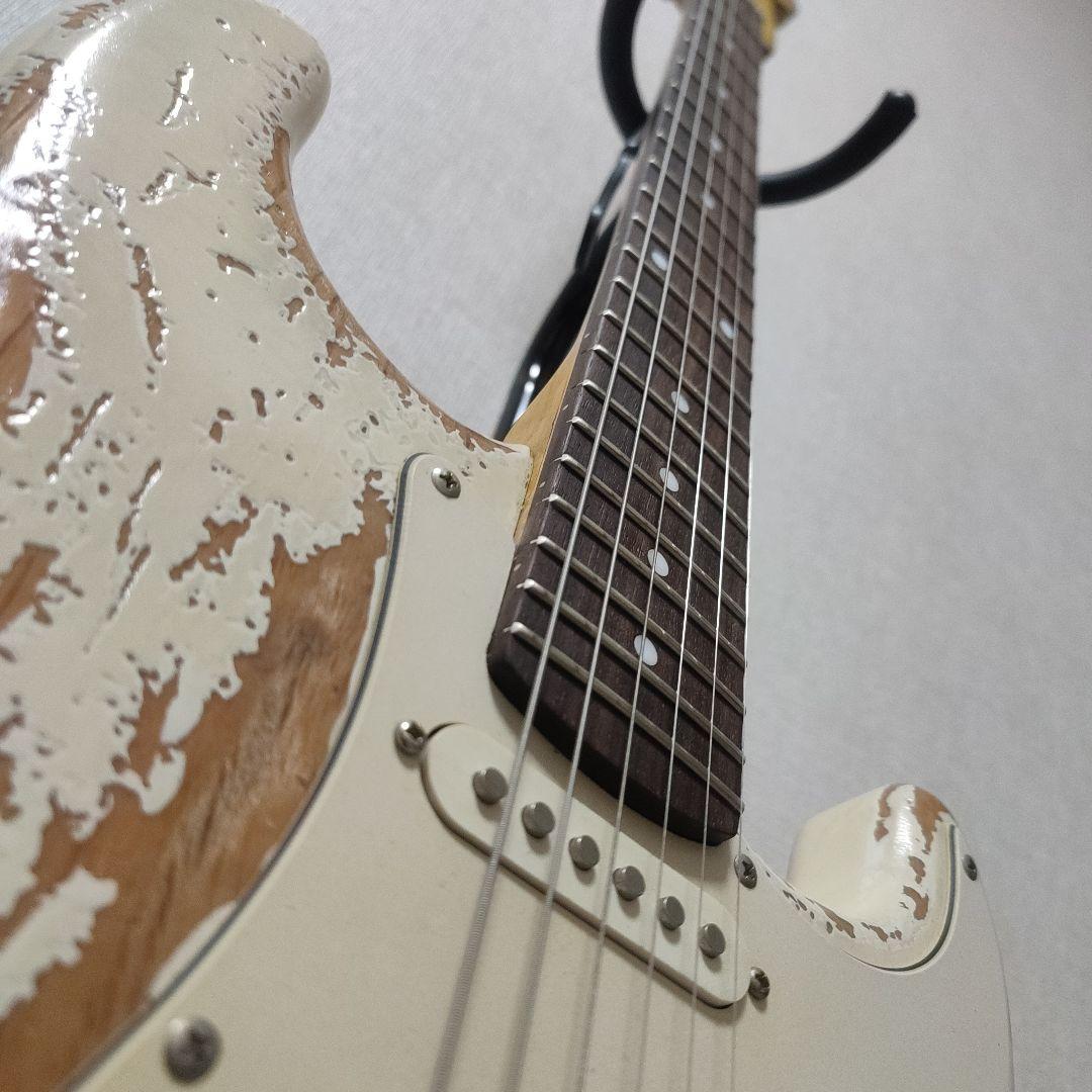 ギター CUSTOM STRATOCASTER RELIC OLYMPIC WHITE
