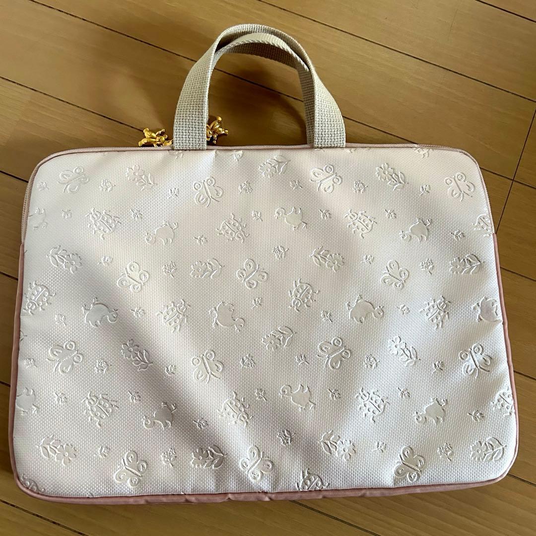 フェイラー ハイジ PCケース バック ピンク　ノーブランドハンドルカバー付き