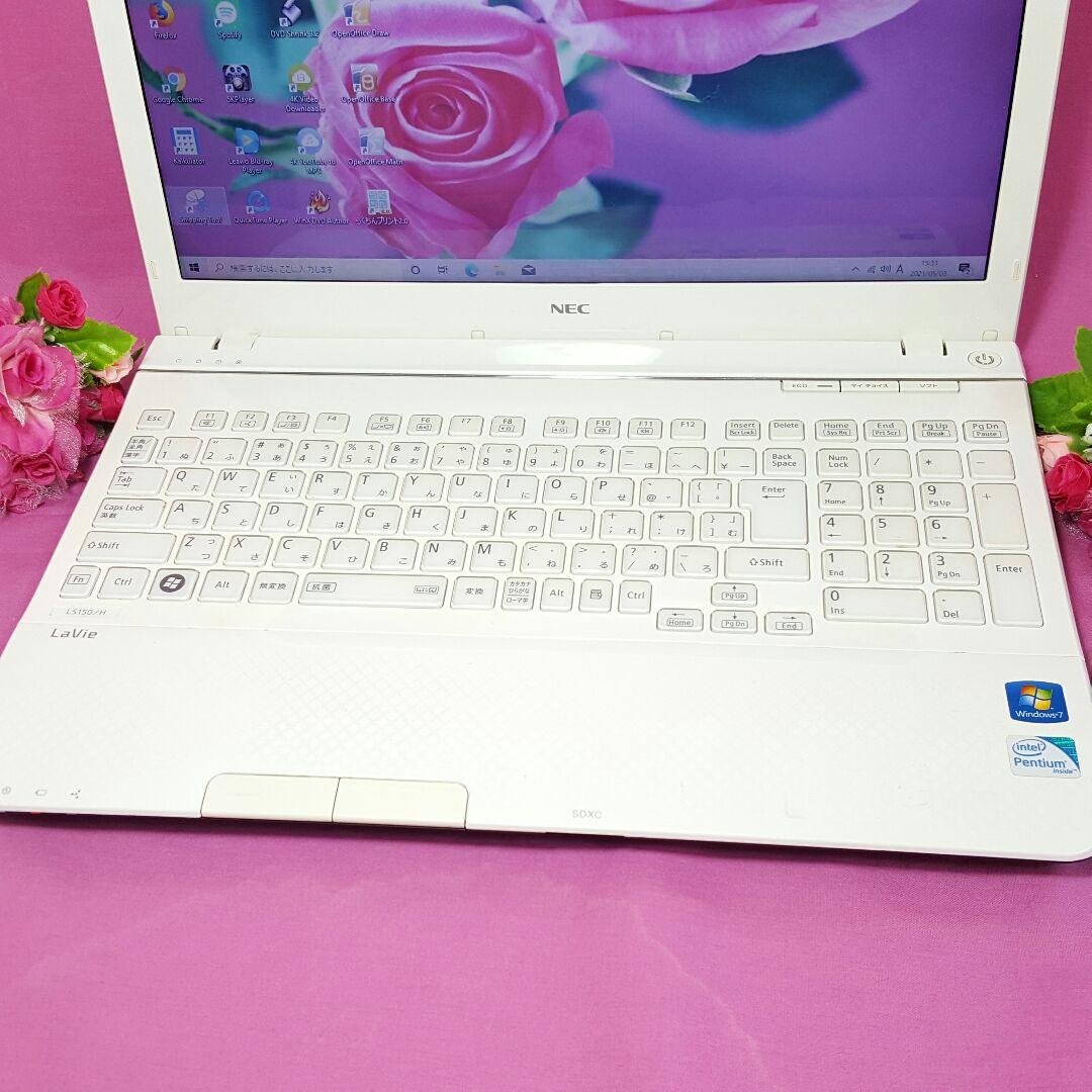 最新Win10✰美品✩テレワーク可能✰大容量500G&カメラ&USB3.0搭載