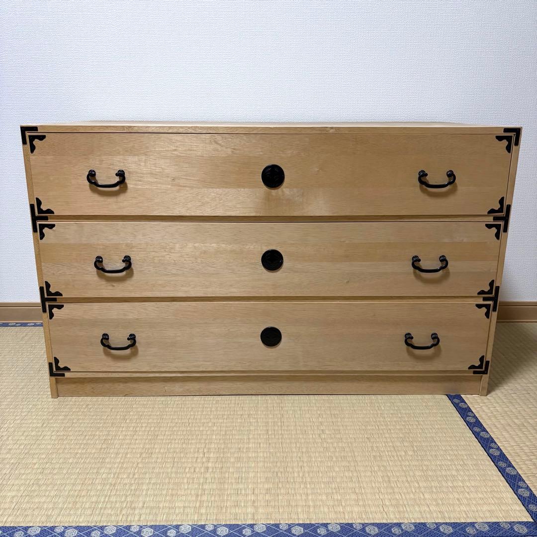 桐箪笥 3段 和家具 タンス