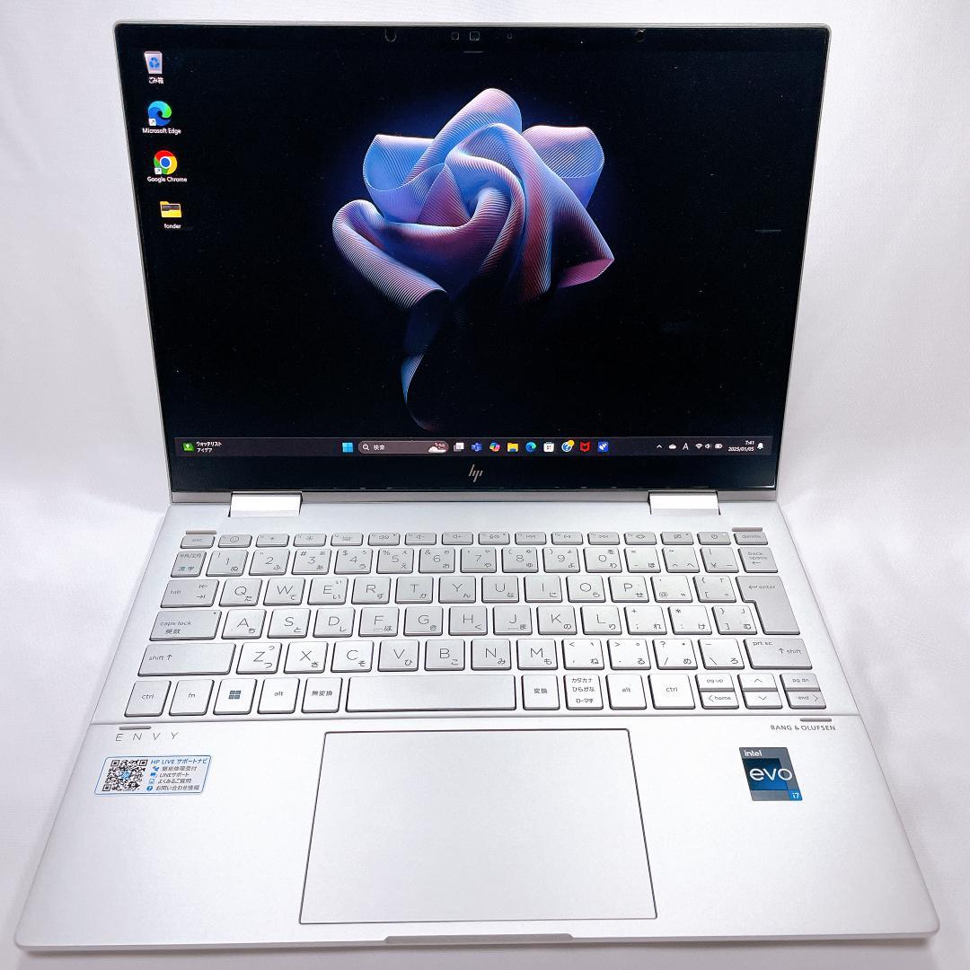 ★バッテリー88%・3K高画質★ HP Envy x360 16GB 512GB