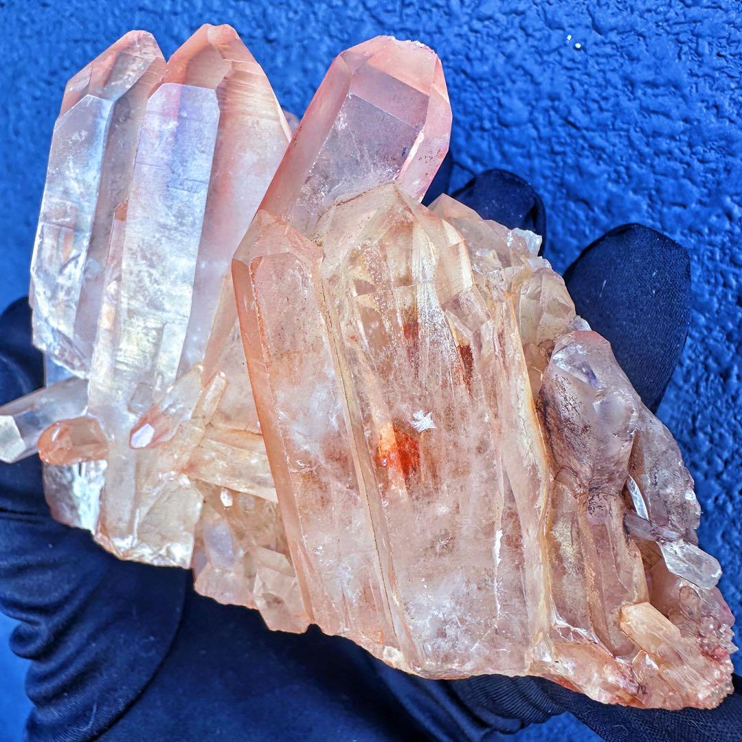 爆アレ❗️高品質❗浄化❗️超強いパワー ピンク♡ヒマラヤ クラスター天然石A1322