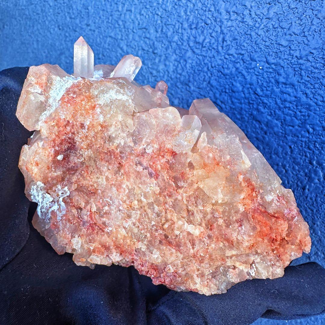 爆アレ❗️高品質❗浄化❗️超強いパワー ピンク♡ヒマラヤ クラスター天然石A1322