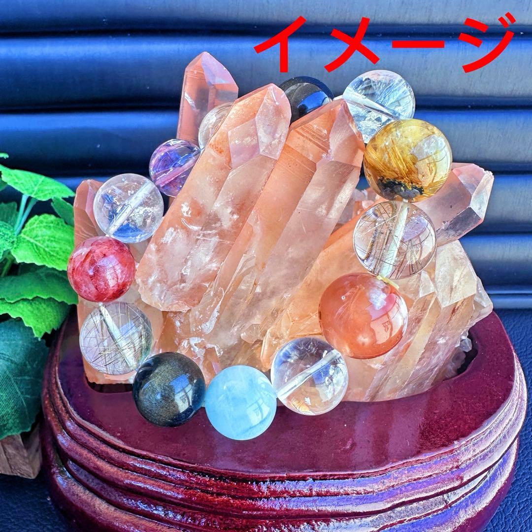 爆アレ❗️高品質❗浄化❗️超強いパワー ピンク♡ヒマラヤ クラスター天然石A1322