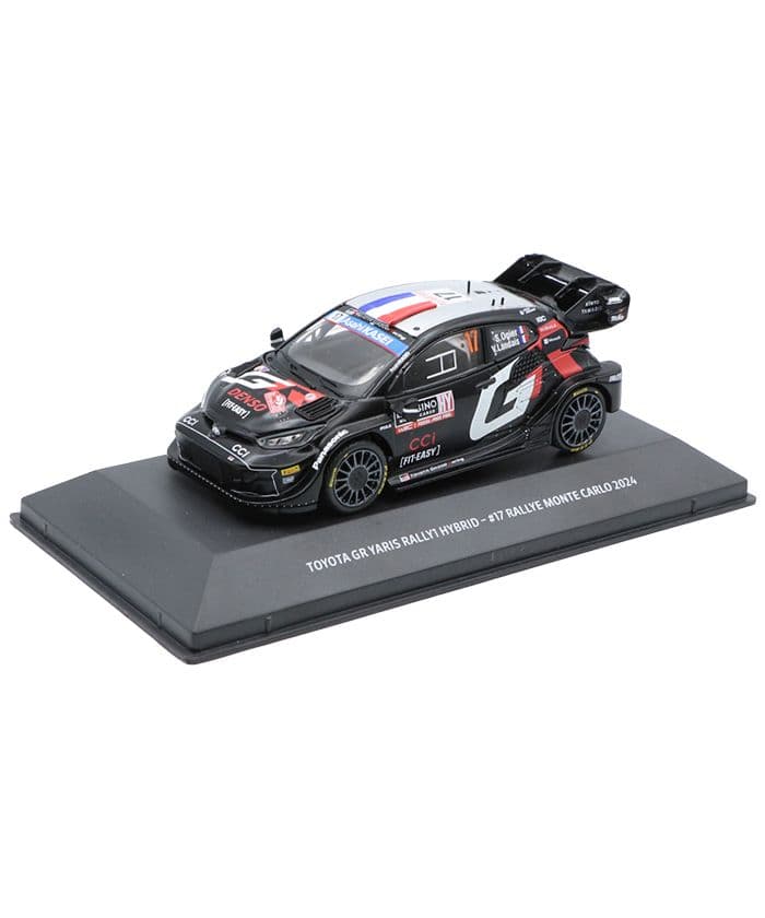 トヨタガズーレーシング #17セバスチャン オジエ ラリーモンテカルロ2024