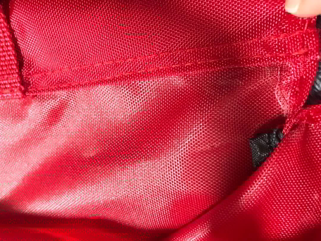 未使用 昭和レトロ キャンディキャンディ バッグ ナップサック トート レア 赤