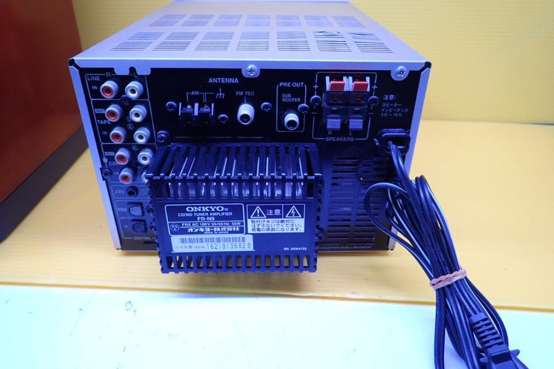 xm292#ONKYO オンキョー FR-N9 CD/MD＆D-N9 スピーカー