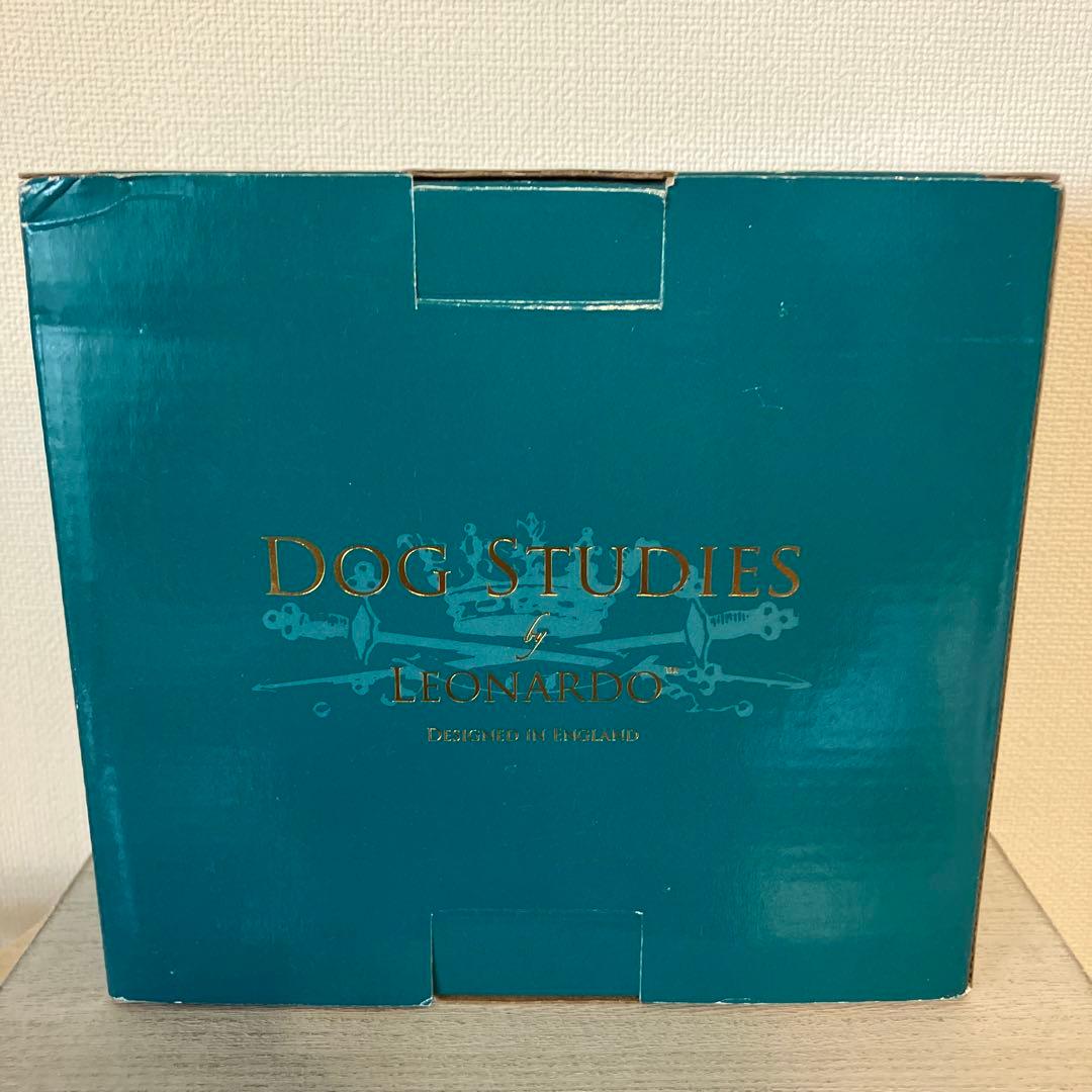 LEONARDO 英国製　陶器　フレンチブルドッグ　ビンテージ　フィギュリン