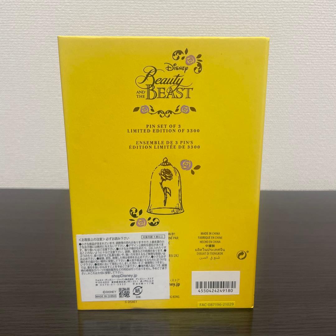 美女と野獣　30周年　ピンバッジ