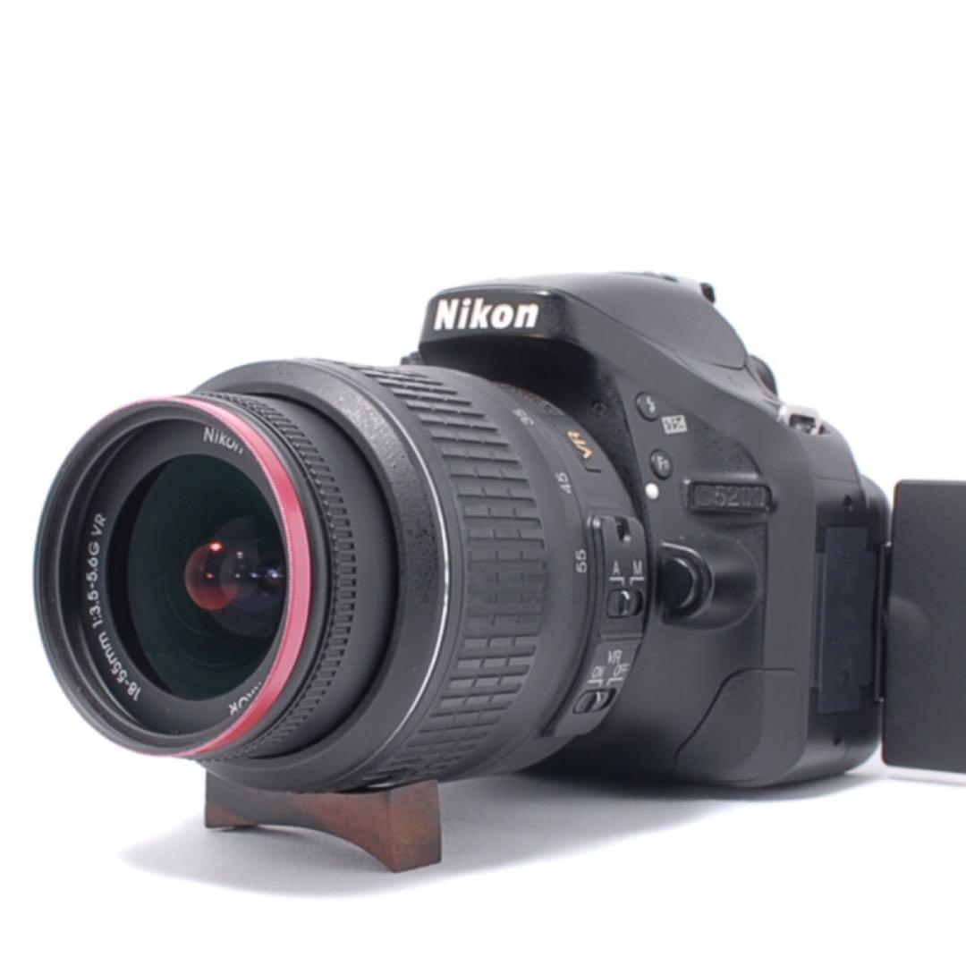 美品セット✨Nikon D5200✨自撮り◎ カメラバッグ付で届いてすぐ使える