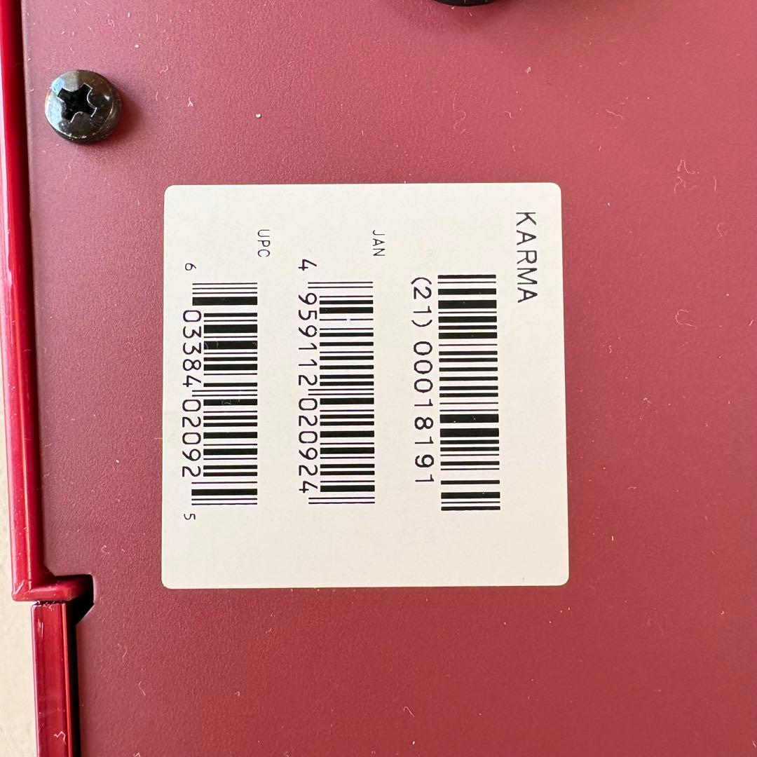 【美品】KORG KARMA 　ACアダプター、専用ケース、マニュアル　動作品