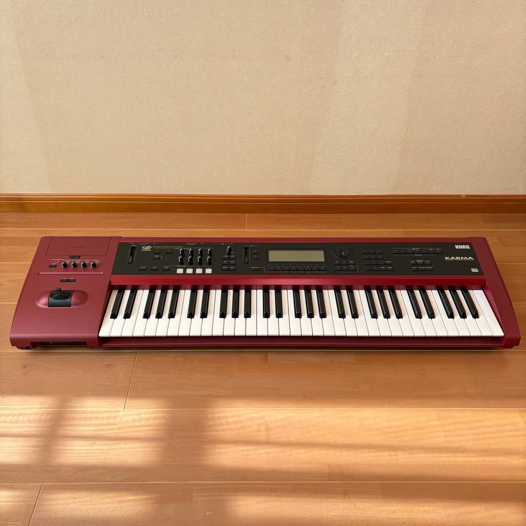 【美品】KORG KARMA 　ACアダプター、専用ケース、マニュアル　動作品