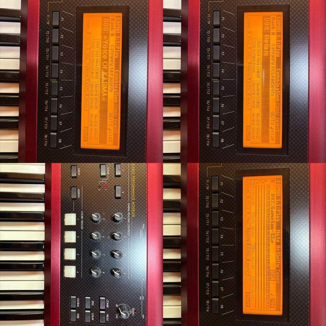 【美品】KORG KARMA 　ACアダプター、専用ケース、マニュアル　動作品