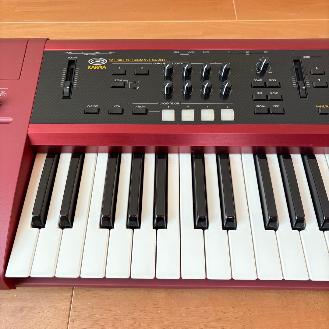 【美品】KORG KARMA 　ACアダプター、専用ケース、マニュアル　動作品