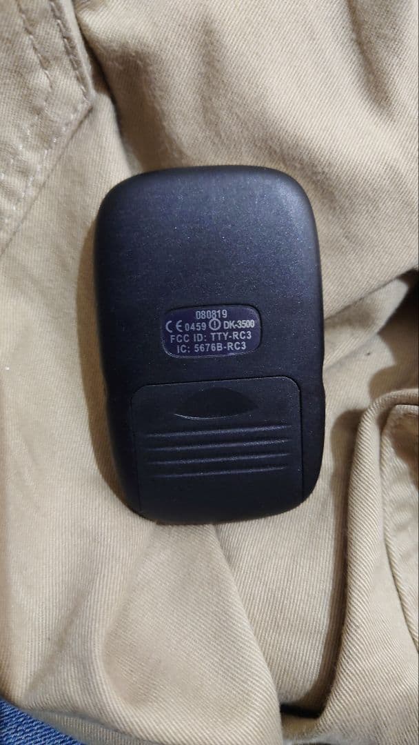 WIDEX　美品　補聴器リモコン　RC-3　DK-3500