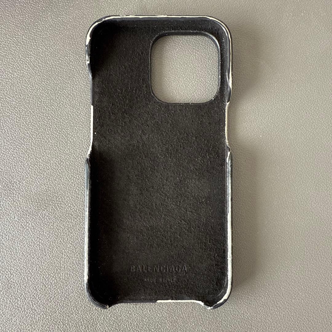 【希少品】Balenciaga グラフィティ iPhone13pro用ケース