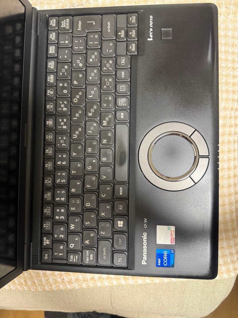 レッツノート SV1 ジェットブラック Core i7 SSD512 16GB