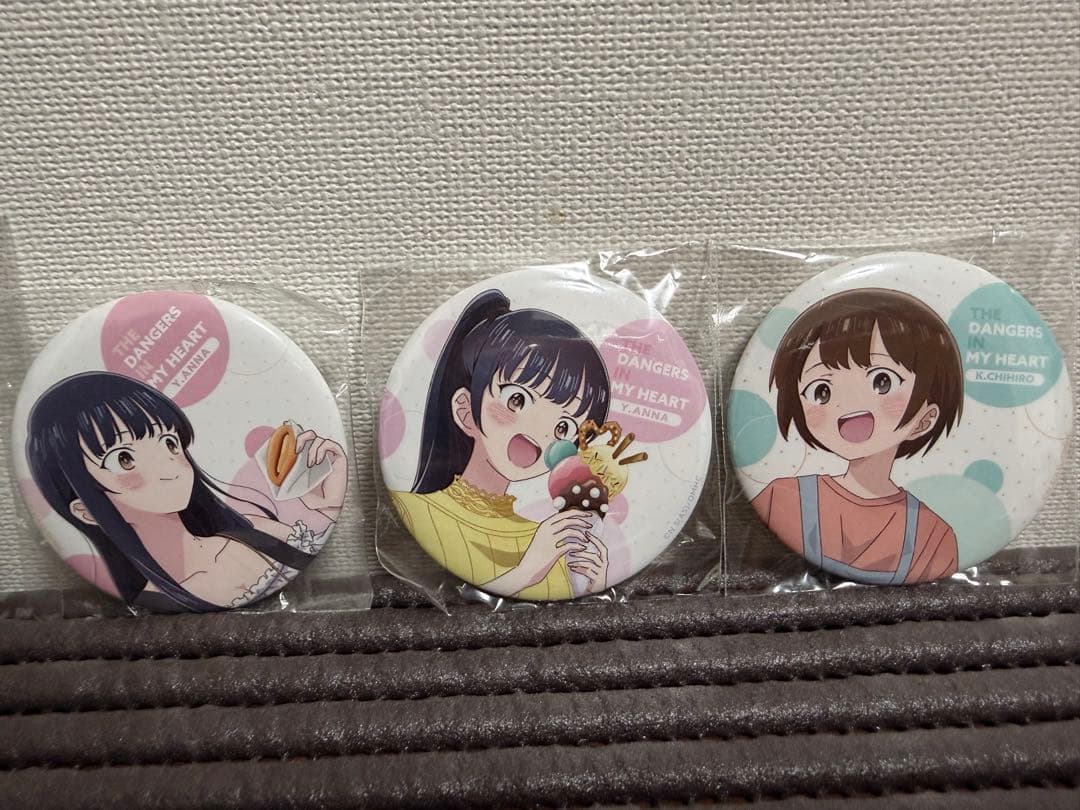 僕の心のヤバイやつ 山田杏奈 缶バッジ アクリルスタンド