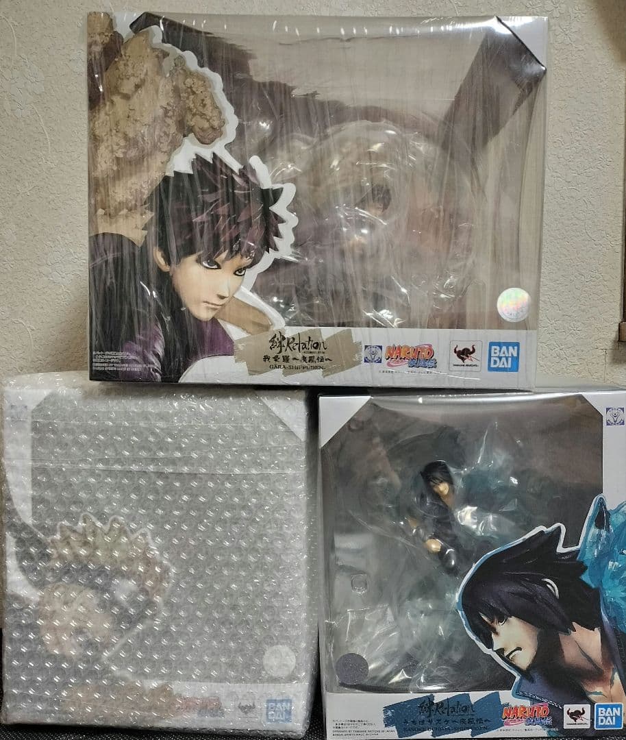 新品ナルト＆サスケ＆我愛羅　NARUTO フィギュアーツZERO　セット