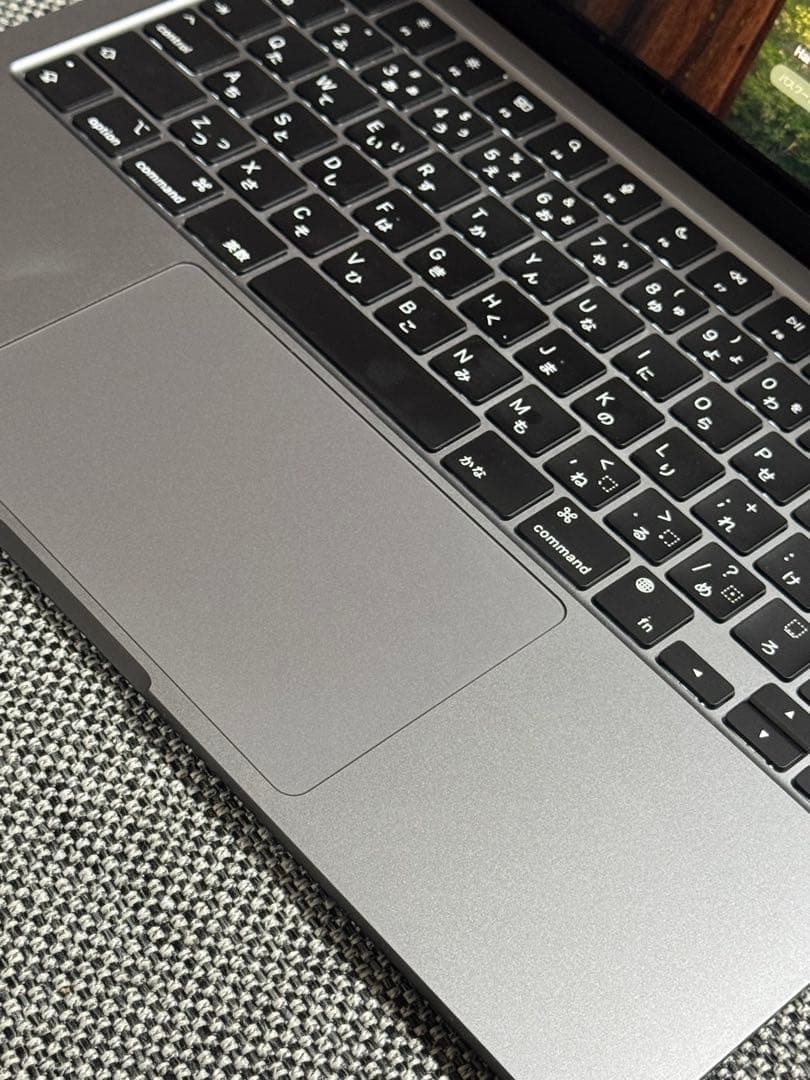 【美品】MacBook Air M2 8GB 256GB 充放電68回