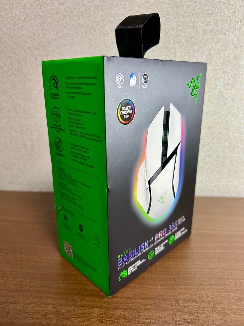 Razer Basilisk V3 Pro 35K 白 美品