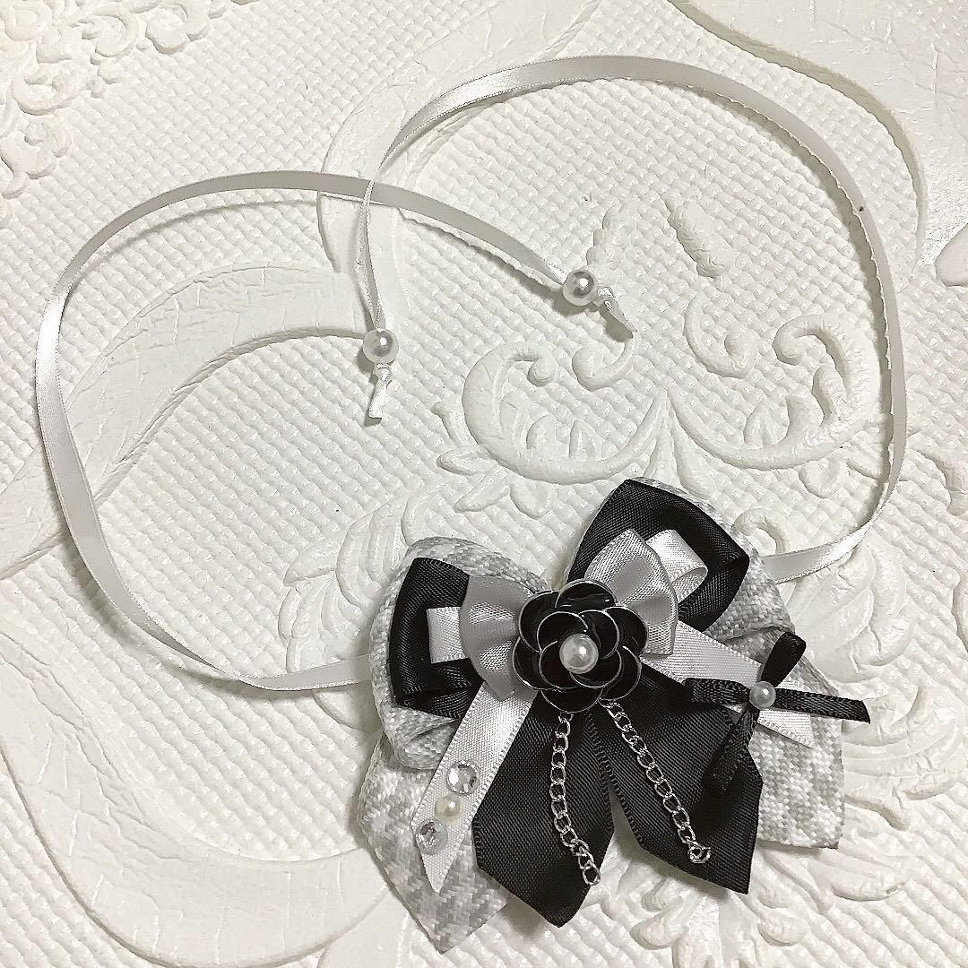 【86】おすわり　ぬい服　16cm 着ぐるみ　ねこ　長毛　ロング　黒&灰色
