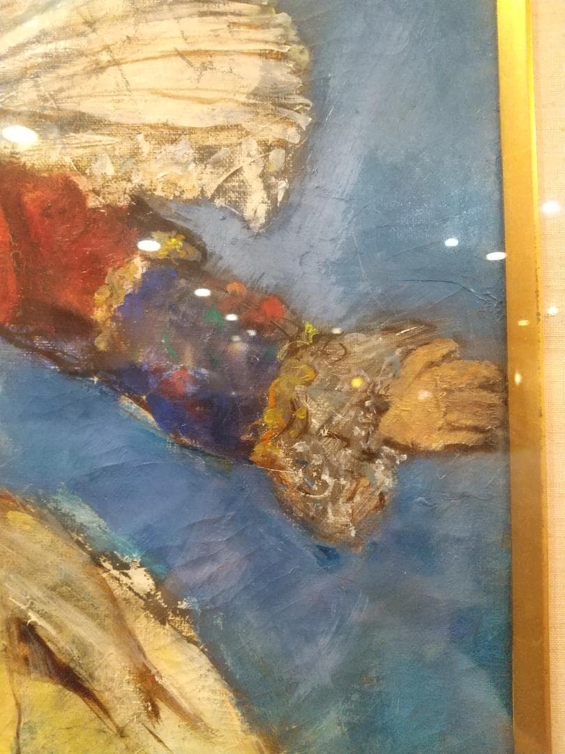 如月セール■油彩■須磨とおる『フランス人形「幸」』絵画　油絵