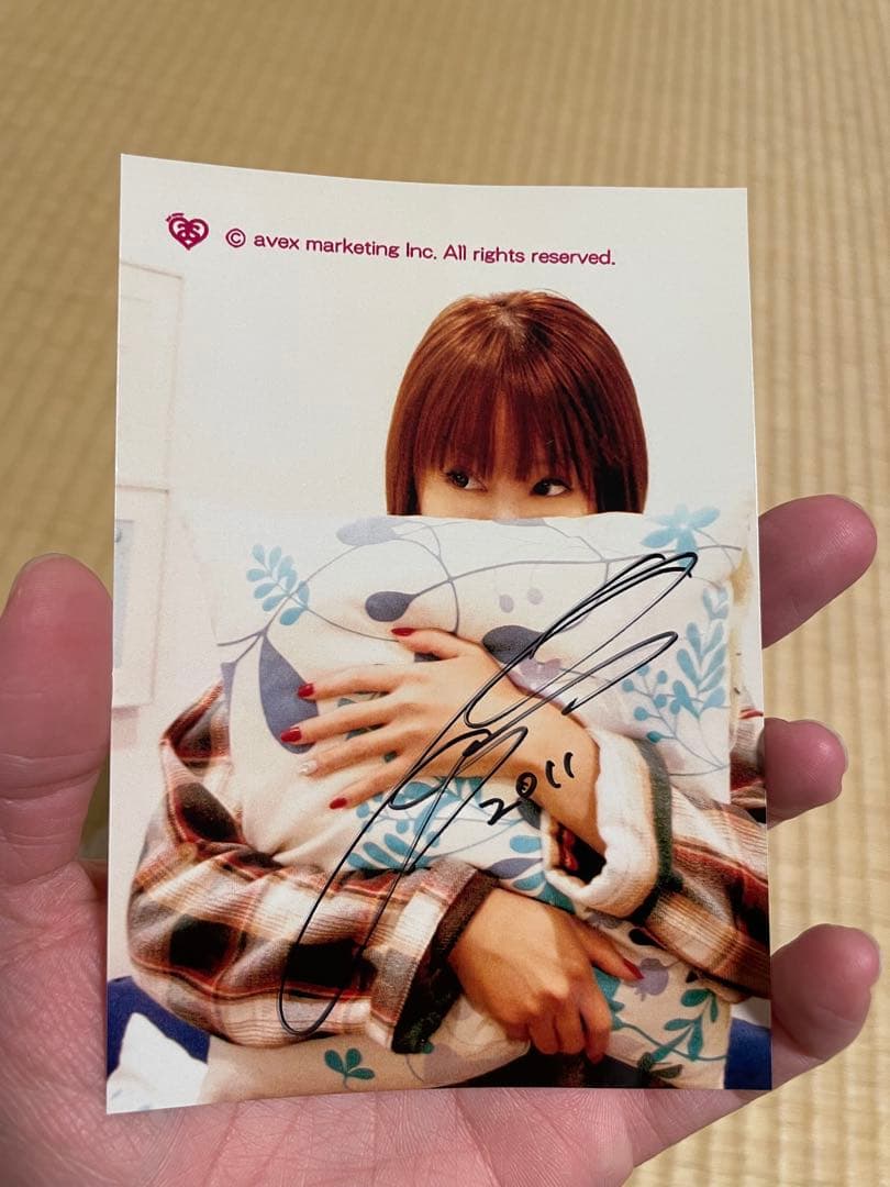 鈴木亜美 鈴木あみ 直筆サイン ファンクラブ 生写真