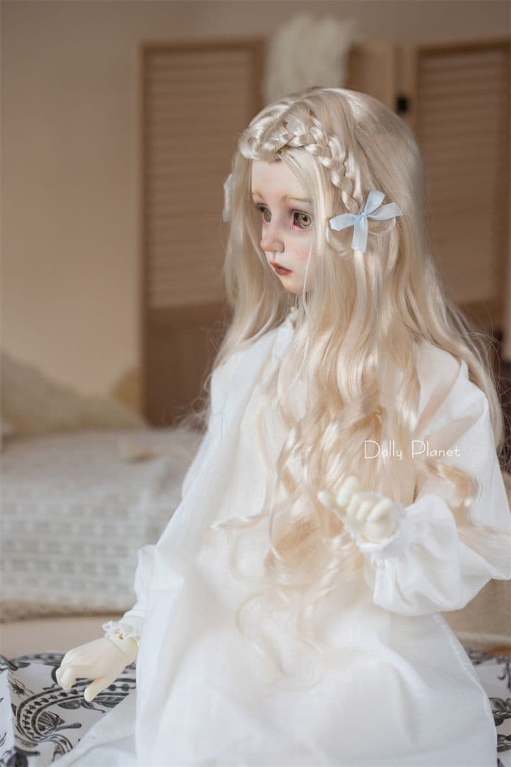 MH223 BJD 1/3 人形 ドール　用ウィッグ カツラ 耐熱 ハンドメイド