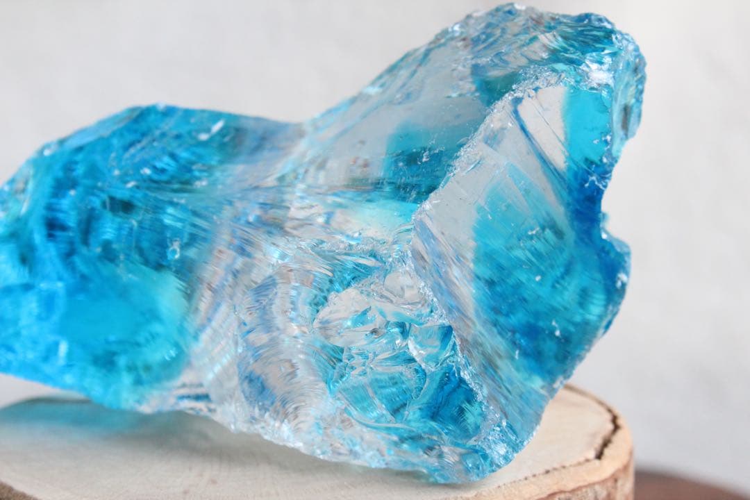 シエラネバダ産アンダラクリスタル　大きめ　マルチカラー（水色・クリア）