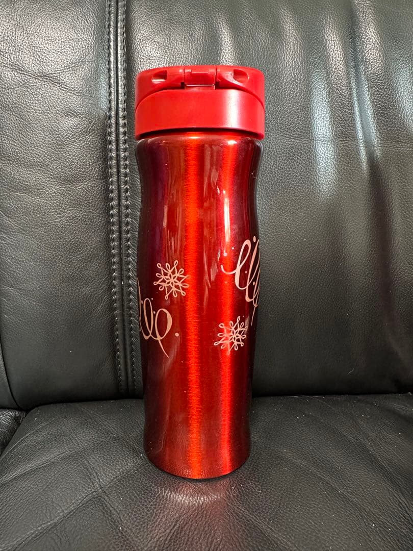 スターバックス レッド ステンレスボトル　ホリデー　レア