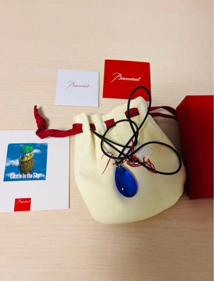 ジブリ美術館限定　天空の城　GHIBLI × Baccarat飛行石