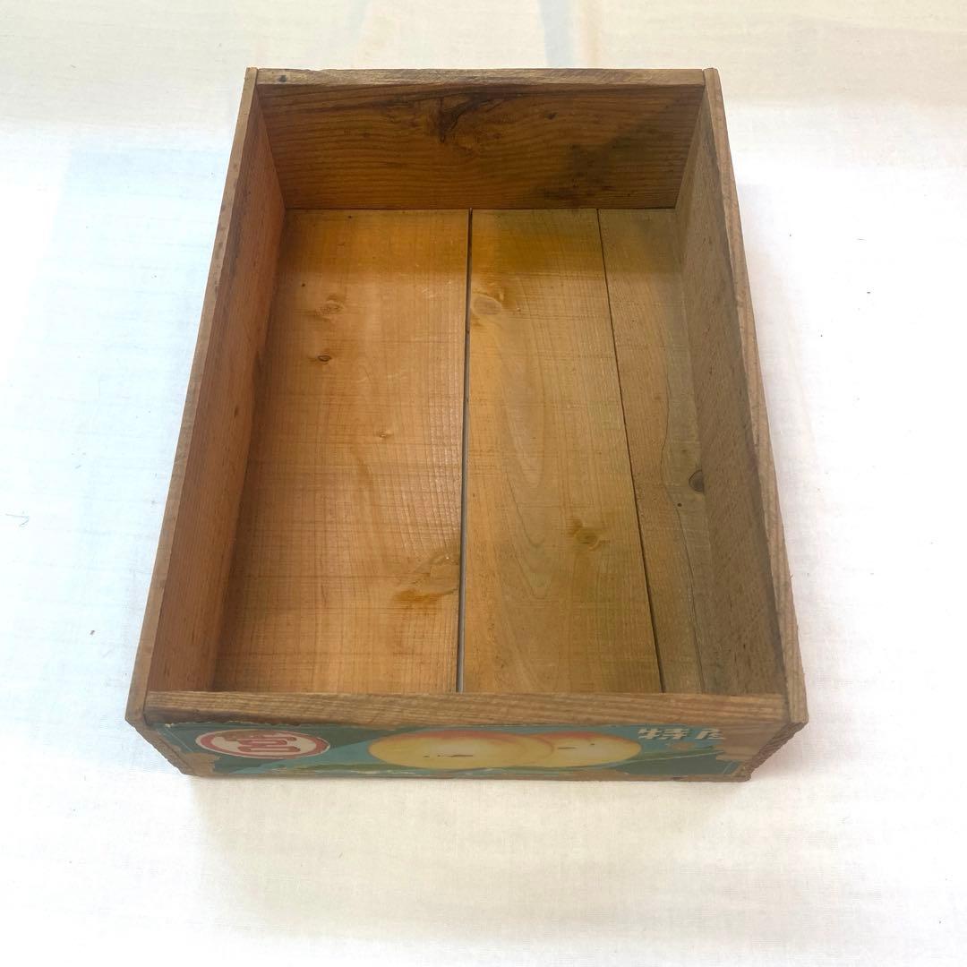 [超希少・当時物] アサヒビール木箱　蓋付き　 桃木箱　2箱　レトロ雑貨